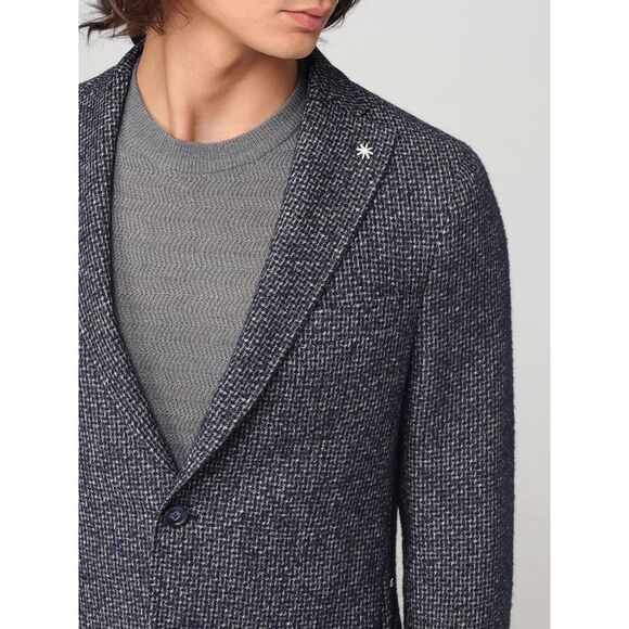 Manuel Ritz Blazer Men Blue - Picture 4 of 4